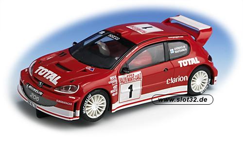 SCX Peugeot 206 WRC 'Grnholm' red